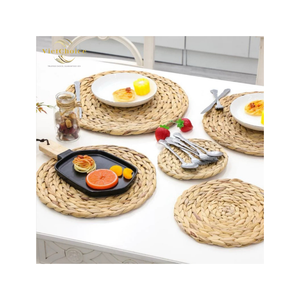 VietChoice Set de table en jacinthe d'eau 100% naturelle, écologique, peint à la main, personnalisable, vente en gros, OEM, ODM - Product Image 6