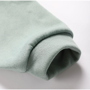 Womens Sage Green Half Zip Tracksuit <b>Set</b> Premium Heavyweight Fleece Oversized Pullover And <b>Matching</b> <b>Joggers</b> Loungewear - Product Image 4