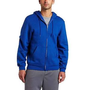 Sudadera con Capucha Verde para Hombre, Cierre de Cremallera, Corte Regular, Color Sólido, Informal, 100% Algodón, Tejido de Felpa - Product Image 5