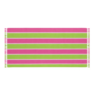 Wholesale <b>Turkish</b> Beach <b>Towel</b> with fringes Beautiful Striped Kikoy <b>Towel</b> for Beach Use 100% Cotton Kikoy <b>Towel</b>. - Product Image 2