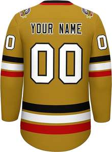 Maillot de hockey sur glace respirant très vendu, 100 % polyester, maillots de sport de qualité supérieure, personnalisation, vêtements de sport, maillot de hockey sur glace - Product Image 6