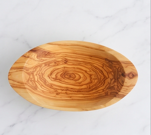 Bol à salade en bois d'acacia fait main, style Wabi-Sabi, plat de service sculpté, parfait pour la maison et la table. - Product Image 2