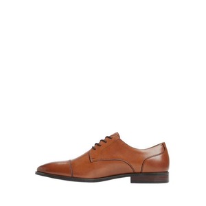 Zapatos Oxford de Negocios para Hombre con Puntera Redonda y Cordones, Zapatos de Vestir con Suela Elevada para Reuniones de Oficina y Eventos Formales - Product Image 4