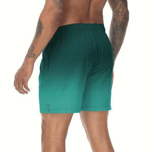 Drying Breathable Double <b>Layer</b> Mesh Fabric Martial Arts Sports Gym Wear Custom 290gsm 100% Cotton Solid Casual Mens Mesh Shorts - Product Image 3