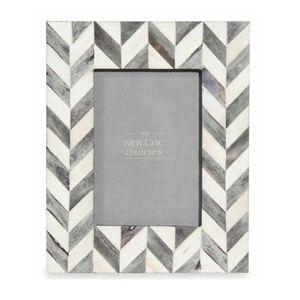 Modern Classic Monochrome Bone Inlay Photo <b>Frame</b> for Desk Tabletop Living Room Table Wall Picture Photo <b>Frame</b> Home Decor <b>Frame</b> - Product Image 2