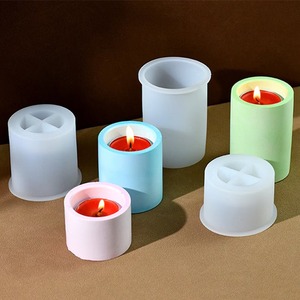 Portavelas de Resina Ecológico Hecho a Mano, Decoración Festiva Navideña para el Hogar y el Jardín, Regalo - Product Image 4