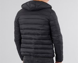 Premium Quality New Fashion Wholesale Winter Men's Windproof Zipper Warm Hooded Soft Shell <b>Jacket</b> Customized ODM - Product Image 4
