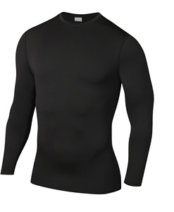 <b>Men</b> Compression Wear Long Sleeves Base Layer and Compression Legging Sports Custom Gym Long Sleeve Blank Compression Shirts - Product Image 1