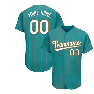 Último Diseño, Gran Venta, Mejor Proveedor, Jersey de Béisbol Transpirable de Alta Calidad, 100% Poliéster, Color Personalizado, Diferentes Tallas - Product Image 5