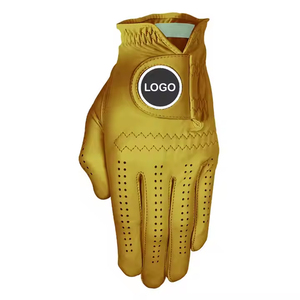 Gants de golf en cuir pour hommes, main gauche et droite, doux, respirants, en peau de mouton pure, accessoires de golf pour hommes - Product Image 6