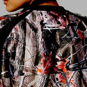 Jersey de Fútbol Americano Unisex con Malla de Camuflaje Woodland, Estilo Urbano Oversize, Transpirable, para Equipos Deportivos, Suministro al por Mayor OEM - Product Image 3