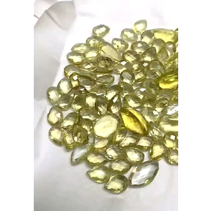 117 piezas de Cuarzo Limón Natural 10x7mm 12x10mm en forma de pera, 254 quilates, Lote Iroc Sales, piedras preciosas perforadas tipo topacio, US$40.64 - Product Image 5