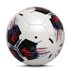 Balón de Fútbol de Cuero Texturizado Multicolor de Alta Calidad, Material de PVC y Goma, Tamaño 5, para Entrenamiento y Partidos al Aire Libre, Colores Personalizados para Niños - Product Image 4