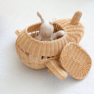 ของเล่นเครื่องบินหวายธรรมชาติสำหรับเด็ก เครื่องบินของเล่นน่ารัก เครื่องบินจิ๋ว ของเล่นเสริมสร้างจินตนาการสำหรับเด็ก - Product Image 6