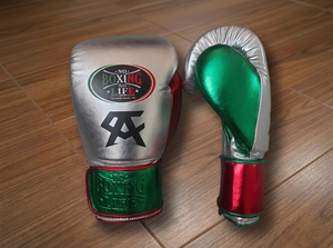 No Boxing No Life Premium Cowhide Leather Hook Loop Non-Slip Customizable Sparring Training Boxing <b>Gloves</b> Adjustable Wrist Strap - Product Image 5
