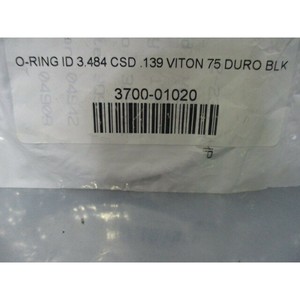 Junta tórica AMAT 3700-01020, DI 3.484 CSD .139, 75 Duro - Equipo y piezas de semiconductores de confianza de la marca global Legacy - Product Image 1
