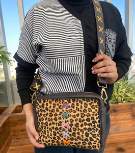 Trending Products 2024 New Arrivals Animal Print Recycled Leather Shoulder Bag for Women's High Quality Luxury Crossbody Handbag - Product Image 2