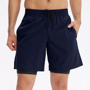 Shorts de sport pour hommes, imprimés sur mesure à l'avant, respirants, à séchage rapide, taille élastique, pour l'entraînement et le fitness - Product Image 4