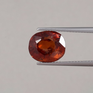 Hessonita Roja Natural al por Mayor, Corte Cojín de 6.38 Quilates, 11x9.5mm, Ligera |   Fabricación de Joyería de Excelente Calidad con Certificación IGI - Product Image 1