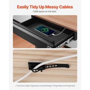 Organizzatore per cassetto scorrevole da 16 pollici sotto la scrivania per risparmiare spazio per la categoria di prodotti per Desktop e cassetti da ufficio - Product Image 5