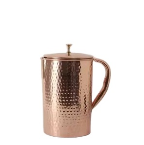 Carafe en cuivre Premium Pure Vibe, Pichet en cuivre Luxe Sip, Carafe en cuivre Copper Nest, Carafe d'hydratation ZenFlow, Pichet en cuivre UrbanSip - Product Image 5