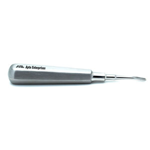 Instrumento Quirúrgico Dental de Extracción con Punta Curva de 3mm, Elevador de Acero Inoxidable de Calidad Premium para Extracción Atraumática de Dientes - Product Image 5