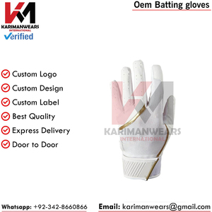 Guantes de Bateo de Béisbol para Jóvenes y Adultos, Talla Personalizada, Cuero de Piel de Oveja, Equipo de Bateo Profesional, Guantes Deportivos de Alto Agarre, Fábrica - Product Image 2
