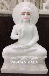 God Buddha Marble Sculpture - Product Image 2