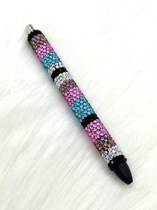 Fundas para bolígrafos artísticas hechas a mano con cuentas, diseño étnico de cuentas de semillas, cubierta de moda para bolígrafos con opción de nombre personalizado - Product Image 6