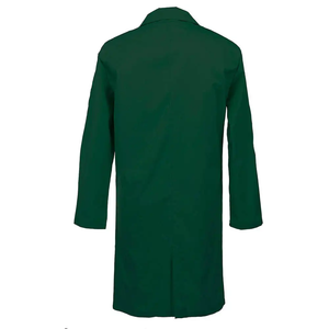 Blouse de laboratoire unisexe verte 100 % coton tissé, uniforme d'hôpital, tenue de travail médicale professionnelle, détection d'aiguilles, fusion sans couture pour - Product Image 6