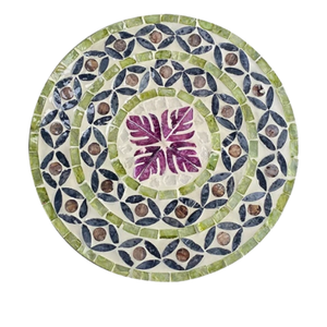 Salvamantel Redondo Decorativo de Concha MOP Estilo Shabby Chic para Regalo de Aniversario Boho y Decoración de Ensueño - Product Image 2