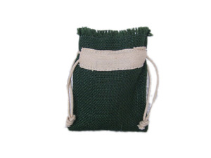 ถุงผ้าปอกระเจาแบบมีเชือกผูก พิมพ์โลโก้ตามสั่ง ถุงรักษ์โลก ถุงของขวัญขนาดเล็ก บรรจุภัณฑ์ขนาด 6 นิ้ว - Product Image 3