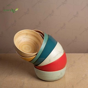 Tazones de Bambú Hechos a Mano, Ecológicos, Clásicos, Personalizados, Ligeros, Desechables, No Tóxicos, para Uso Doméstico y Fiestas - Product Image 5