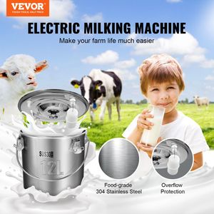 Mungitrice automatica elettrica portatile a impulsi sottovuoto 12L secchio 304 in acciaio inox per uso alimentare tazze in Silicone mungitrice - Product Image 2