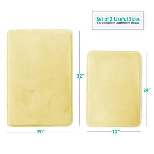 Tapis de bain moderne de luxe personnalisé, ultra doux et absorbant en mousse à mémoire de forme, antidérapant, avec motif anneau d'arbre, le plus vendu - Product Image 3