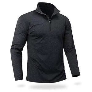 Sweat-shirt d'hiver unisexe de haute qualité à demi-zip, 100 % coton, tissu éponge anti-plis, respirant, design intelligent - Product Image 4