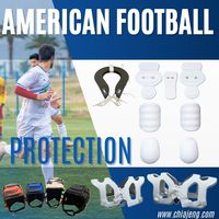 Hombreras de Fútbol Americano de Estilo Corto, Marca Taiwanesa, Materiales Ecológicos Personalizados