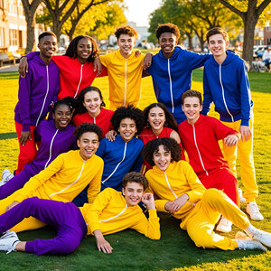 Vente en Gros de Robes Polaires Décontractées Élégantes pour Adolescentes en Combinaison d'Ensemble Parfait pour les Filles et les Garçons dans des Modèles Unisexe - Product Image 4