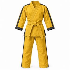 Uniforme de Karate para Adultos, Poliéster/Algodón, Duradero, de Secado Rápido, 280g, Logotipo Personalizado al por Mayor, Gi Ligero para Jiu-Jitsu/Judo - Product Image 1