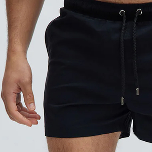 Pantalones Cortos para Hombre al por Mayor, Opciones de Color Sólido, Ajuste Cómodo que se Adapta al Movimiento Diario, Diseñados con Cintura Elástica para Compradores al por Mayor - Product Image 3