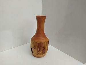 Maceta de Madera de Alta Calidad para Decoración de Escritorio de Oficina, Venta al por Mayor de Fábrica, Florero de Madera de Color Natural para Decoración del Hogar - Product Image 3