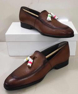 Men's Genuine Leather Classic Penny Loafer Dress <b>Shoes</b> <b>Comfort</b> Waterproof for Office Business Weddings - Product Image 3