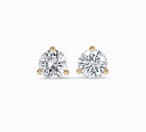 Top Selling Diamond <b>Stud</b> <b>Earrings</b> for Women 14K Gold <b>Fine</b> Jewelry for Anniversary Party and Everyday Style Available For Sale - Product Image 1
