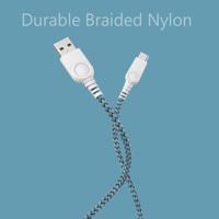 Nouveau Câble de Données USB A vers Type-C en Nylon Tressé Premium 2026, Durable, en Cuivre Pur, Compatible Ordinateur, Téléphone Portable et Batterie Externe