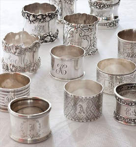 Anillo para Servilletas de Metal Fundido Diseñado para Decoración de Mesa Sólida con Durabilidad Prolongada y Valor Decorativo - Product Image 1