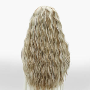 วิกผม TikTok ของคนดัง26นิ้วสีบลอนด์พร้อมสีน้ำตาลอ่อนวิกผมลูกไม้ด้านหน้าขนาด13*4สำหรับผู้หญิงผิวขาว - Product Image 4