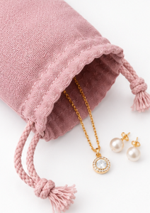 Sac cadeau en toile personnalisé avec cordon de serrage, emballage pour bijoux en coton, petit sac anti-poussière en coton mousseline - Product Image 5