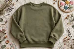 Sudadera extragrande de invierno para mujer, 100% algodón, forro polar, personalizada con estampado o bordado. - Product Image 2