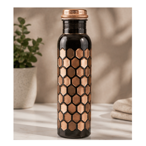 Bohemian Copper <b>Thermos</b> With Colorful Mandala Pattern Portable Travel Drinkware - Product Image 6