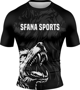 Premium Quality <b>Men</b> Rash Guard Long Sleeve <b>Compression</b> Top UV Protection Surfing BJJ MMA Athletic Wear Gear - Product Image 2